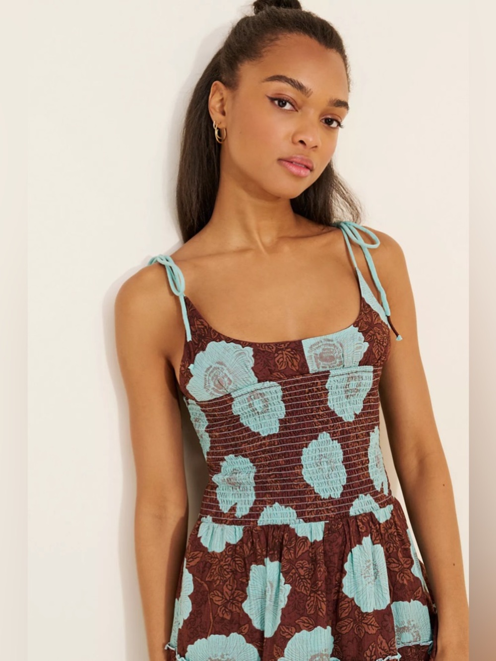 𝓯𝓹 Free People ~ Adriel Floral Midi Dress - Picture 9 of 16
